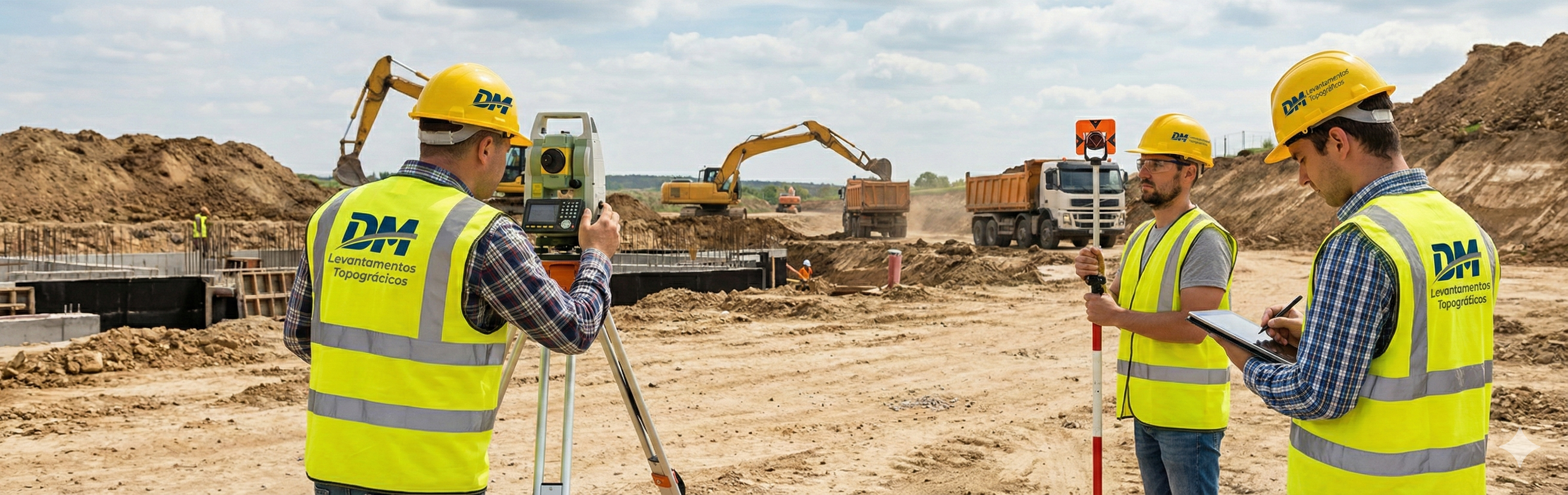 Equipe DM Levantamentos ou Drone